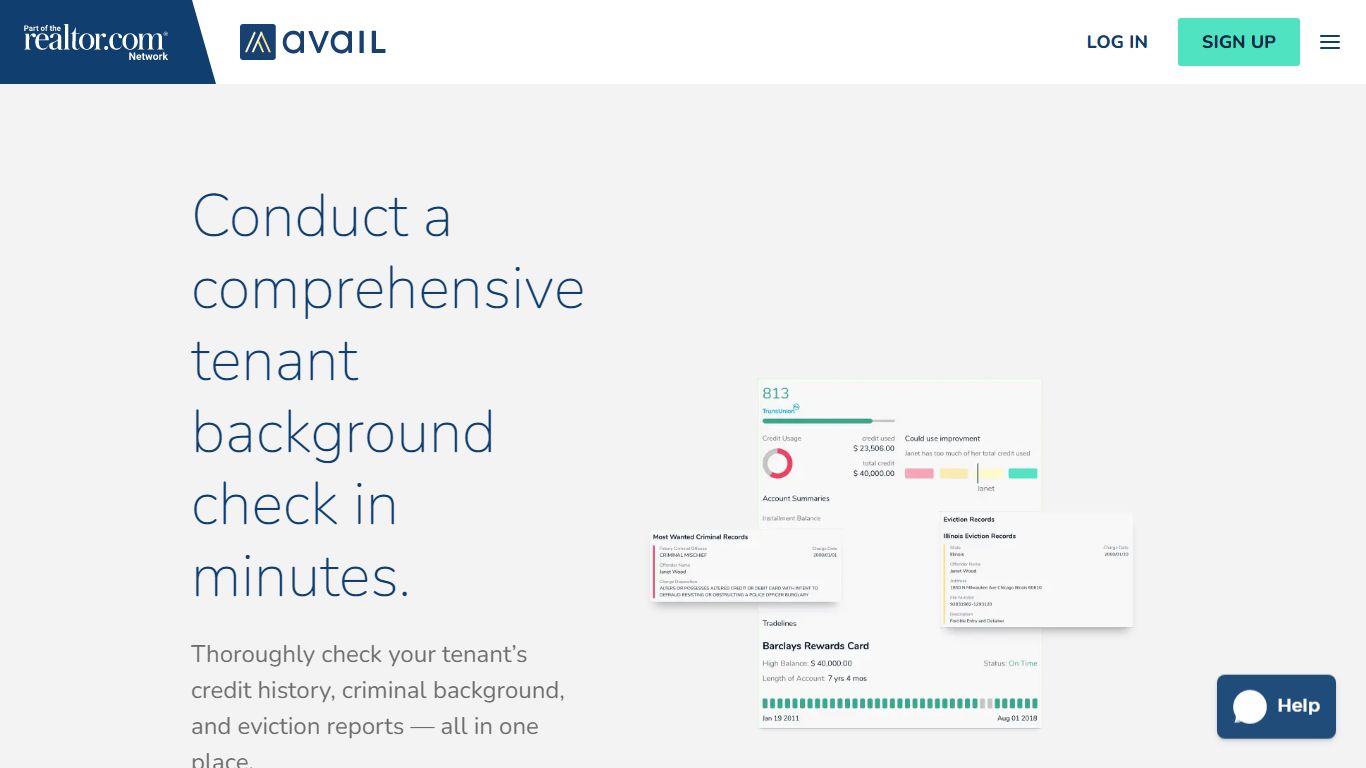 Tenant Background Check: Credit, Criminal, and Eviction Checks - Avail